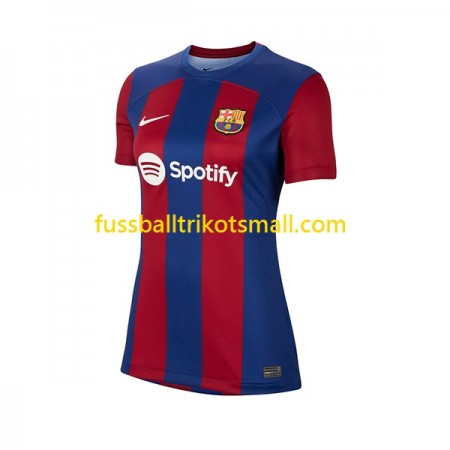 Fußballtrikots FC Barcelona Frauens 2023-2024 Kurzarm Heimtrikotsatz kaufen
